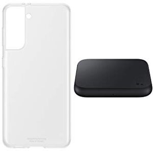 Samsung Starter Kit S21 Clear Cover transparant incl. Wireless Charger Pad P1300 Samsung Starter Kit S21 Clear Cover transparant incl. Wireless Charger Pad P1300