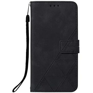 RanTuo Beschermhoes voor Samsung Galaxy A15 4G, kaartvakken, met standaard, PU-leer, met flip case, beschermhoes voor Samsung Galaxy A15 4G, zwart