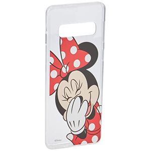 ERT GROUP mobiel telefoonhoesje voor Samsung S10 origineel en officieel erkend Disney patroon Minnie 006 optimaal aangepast aan de vorm van de mobiele telefoon, gedeeltelijk bedrukt