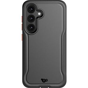 tech21 Evo Pro Samsung S24-hoesje: 20ft militaire valbestendige bescherming, hoes voor Galaxy S24 met verbeterde camerabescherming, 2 lanyards inbegrepen voor duurzaamheid en veiligheid zwart