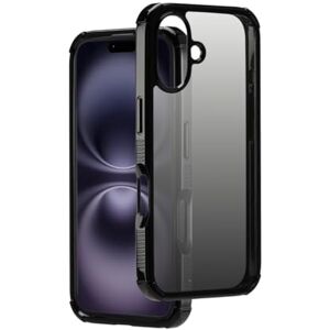 Hama Telefoonhoes Extreme Protect voor Apple iPhone 16 (Bumper D3O-gelicentieerd, schokbestendig, valbestendig en onbreekbaar, case voor inductief opladen, kleurverloop) zwart Hama Telefoonhoes Extreme Protect voor Apple iPhone 16 (Bumper D3O-gelicentieerd, schokbestendig, valbestendig en onbreekbaar, case voor inductief opladen, kleurverloop) zwart