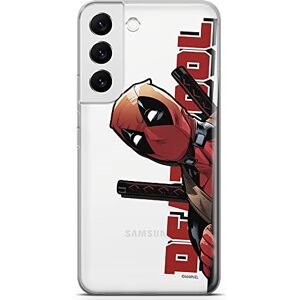 ERT GROUP mobiel telefoonhoesje voor Samsung S22 origineel en officieel erkend Marvel patroon Deadpool 002 optimaal aangepast aan de vorm van de mobiele telefoon, gedeeltelijk bedrukt