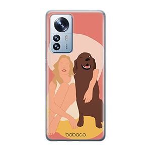 Babaco ERT GROUP mobiel telefoonhoesje voor Xiaomi 12 PRO origineel en officieel erkend  patroon Dogs 007 optimaal aangepast aan de vorm van de mobiele telefoon, hoesje is gemaakt van TPU