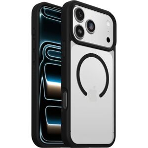 Otterbox React Series MagSafe Hoes voor iPhone 17 Pro Max, schokbestendig, valbestendig, ultradun, beschermende, getest volgens militaire standaard, Transparant/Zwart Otterbox React Series MagSafe Hoes voor iPhone 17 Pro Max, schokbestendig, valbestendig, ultradun, beschermende, getest volgens militaire standaard, Transparant/Zwart