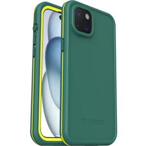 Otterbox Fre-hoes voor iPhone 15 Plus voor MagSafe, waterdicht (IP68), schokbestendig, vuilbestendig, gestroomlijnd en dun met ingebouwde schermbeschermer, 5x getest volgens militaire standaard, Groen Otterbox Fre-hoes voor iPhone 15 Plus voor MagSafe, waterdicht (IP68), schokbestendig, vuilbestendig, gestroomlijnd en dun met ingebouwde schermbeschermer, 5x getest volgens militaire standaard, Groen