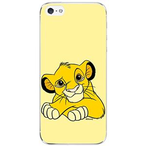 ERT GROUP mobiel telefoonhoesje voor Iphone 5/5S/SE origineel en officieel erkend Disney patroon Simba & Friends 009 optimaal aangepast aan de vorm van de mobiele telefoon, hoesje is gemaakt van TPU