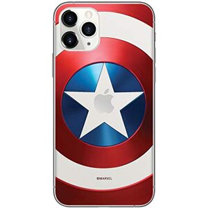 ERT GROUP mobiel telefoonhoesje voor Apple Iphone 11 PRO origineel en officieel erkend Marvel patroon Captain America 025 optimaal aangepast aan de vorm van de mobiele telefoon, gedeeltelijk bedrukt