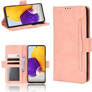 YBROY Hoes voor mobiele telefoon voor Vivo S18, met kaartenvak en standfunctie, premium lederen flip cover, portefeuille, case, beschermhoes voor Vivo S18, roze