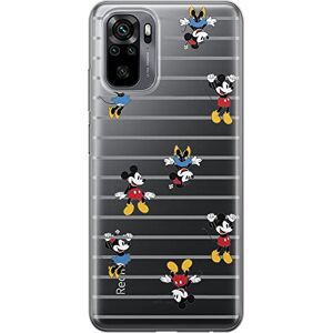 ERT GROUP mobiel telefoonhoesje voor Xiaomi REDMI NOTE 10/ 10S origineel en officieel erkend Disney patroon Mickey & Minnie 007 aangepast aan de vorm van de mobiele telefoon, gedeeltelijk bedrukt