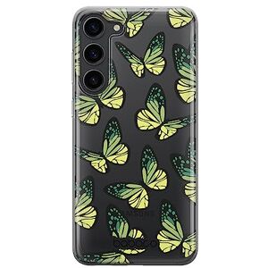 Babaco ERT GROUP mobiel telefoonhoesje voor Samsung S23 PLUS origineel en officieel erkend  patroon Butterflies 002 optimaal aangepast aan de vorm van de mobiele telefoon, hoesje is gemaakt van TPU