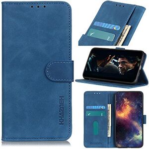 Custodia ® Omdraaien Portemonnee Hoesje Compatibel voor Samsung Galaxy A71 5G (Blue)