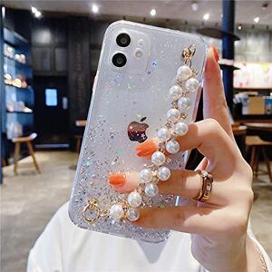 GGOIl Ster Glitter Parel Armband Case Voor Samsung S21 S20 FE Note 20 A12 A52 A72 A51 A71 A50 A21S A11 A31 A32 Soft Chain Back Cover, stijl 4, voor Samsung A52 (5G)