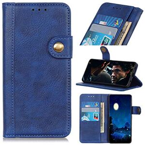 Custodia ® Flip Wallet Case Compatible for Umi Umidigi F2 (Blue)