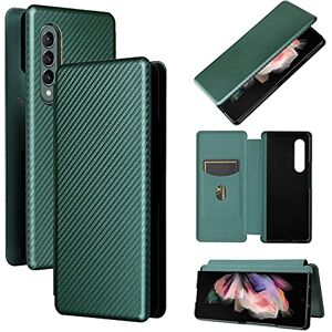 Hülle ® Portemonnee Omdraaien Hoesje Compatibel voor Samsung Galaxy Z Fold3 5G(Pattern 4)