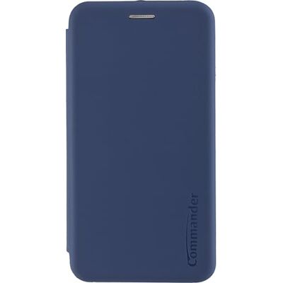 Peter Jäckel Commander Book Case Curve voor Samsung Galaxy J4 (2018) Soft Touch Maritim Blue Peter Jäckel Commander Book Case Curve voor Samsung Galaxy J4 (2018) Soft Touch Maritim Blue