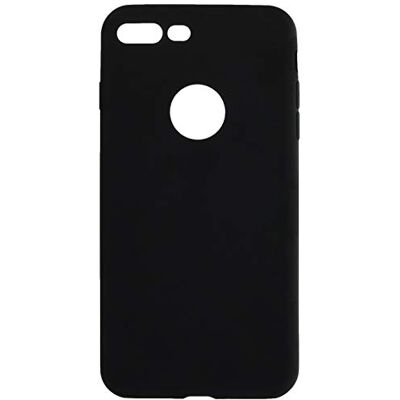 Shot Case Siliconen beschermhoes voor iPhone 8 Plus, mat, ultradun, zacht, zwart Shot Case Siliconen beschermhoes voor iPhone 8 Plus, mat, ultradun, zacht, zwart