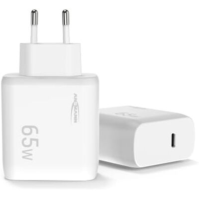 Ansmann USB C Oplader 65W PD PPS QC Snelle Oplader Muuradapter met Multisafe Bescherming Compatibel iPhone Samsung Laptop & meer Ansmann USB C Oplader 65W PD PPS QC Snelle Oplader Muuradapter met Multisafe Bescherming Compatibel iPhone Samsung Laptop & meer