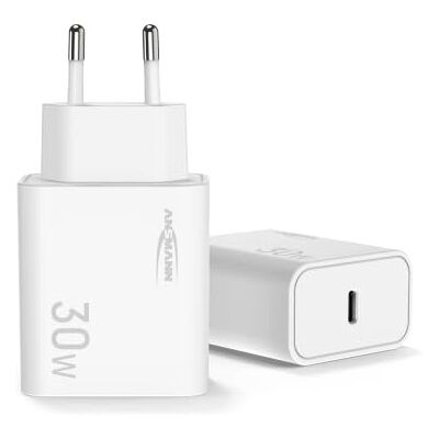 Ansmann USB C Oplader 65W PD PPS QC Snelle Oplader Muuradapter met Multisafe Bescherming Compatibel iPhone Samsung Laptop & meer Ansmann USB C Oplader 65W PD PPS QC Snelle Oplader Muuradapter met Multisafe Bescherming Compatibel iPhone Samsung Laptop & meer