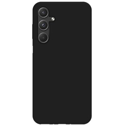 Just in Case Hoesje geschikt voor Samsung Galaxy A55 Hoesje Siliconen Flexibele Case Zwart Just in Case Hoesje geschikt voor Samsung Galaxy A55 Hoesje Siliconen Flexibele Case Zwart