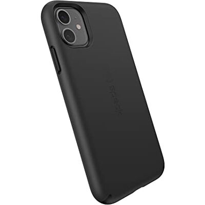 Speck iPhone 11 en iPhone XR Hoesje Valbescherming, Gemaakt voor MagSafe Case voor iPhone11 & iPhoneXR Slim Zwart, Zwart CandyShell Pro Speck iPhone 11 en iPhone XR Hoesje Valbescherming, Gemaakt voor MagSafe Case voor iPhone11 & iPhoneXR Slim Zwart, Zwart CandyShell Pro