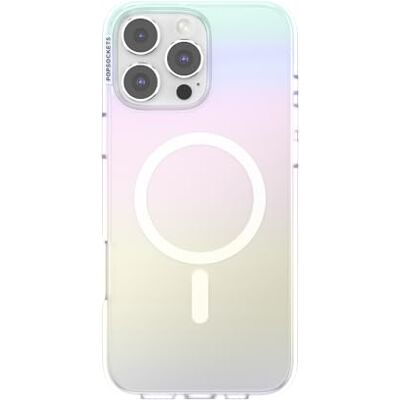 PopSockets iPhone 16 Pro Max hoesje, compatibel met MagSafe, telefoonhoesje voor iPhone 16 Pro Max, compatibel met draadloos opladen, alleen hoesje, schattige Shimmer PopSockets iPhone 16 Pro Max hoesje, compatibel met MagSafe, telefoonhoesje voor iPhone 16 Pro Max, compatibel met draadloos opladen, alleen hoesje, schattige Shimmer