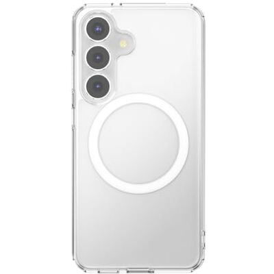 PopSockets Hoesje voor Samsung Galaxy S25, compatibel met MagSafe, telefoonhoesje voor Galaxy S25, compatibel met draadloos opladen transparant PopSockets Hoesje voor Samsung Galaxy S25, compatibel met MagSafe, telefoonhoesje voor Galaxy S25, compatibel met draadloos opladen transparant