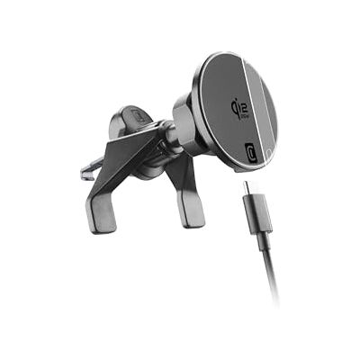 Cellular Line MAG HOLDER autohouder draadloos opladen 25W met nieuwe Qi2.2-technologie Sterke magnetische bevestiging Compatibel met draadloze smartphones Zwart Cellular Line MAG HOLDER autohouder draadloos opladen 25W met nieuwe Qi2.2-technologie Sterke magnetische bevestiging Compatibel met draadloze smartphones Zwart