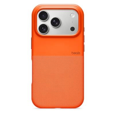 Beats -case Robuustemet MagSafe en cameraregelaar voor de iPhone 17 Pro, getest op vallen en stoten, matte afwerking met voering van microvezel – Sierra-oranje Beats -case Robuustemet MagSafe en cameraregelaar voor de iPhone 17 Pro, getest op vallen en stoten, matte afwerking met voering van microvezel – Sierra-oranje