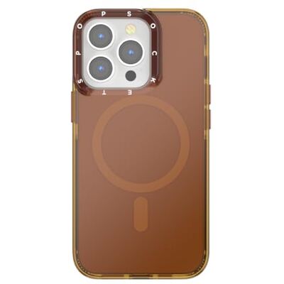 PopSockets iPhone 13 Pro-hoesje met MagSafe, telefoonhoesje voor iPhone 13 Pro, grip apart verkocht, compatibel met draadloos opladen Amber PopSockets iPhone 13 Pro-hoesje met MagSafe, telefoonhoesje voor iPhone 13 Pro, grip apart verkocht, compatibel met draadloos opladen Amber