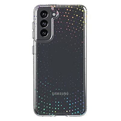 tech21 Evo Sparkle beschermhoes voor Samsung Galaxy S21 5G, Radiant tech21 Evo Sparkle beschermhoes voor Samsung Galaxy S21 5G, Radiant