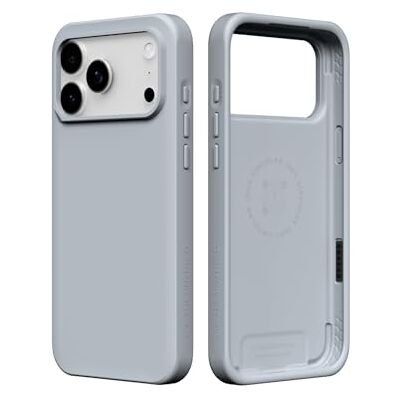 RhinoShield SolidX Telefoonhoesje compatibel met iPhone 17 Pro Max, versterkte schokbescherming, slank en minimalistisch design met valbescherming volgens militaire standaard, zilvergrijs RhinoShield SolidX Telefoonhoesje compatibel met iPhone 17 Pro Max, versterkte schokbescherming, slank en minimalistisch design met valbescherming volgens militaire standaard, zilvergrijs