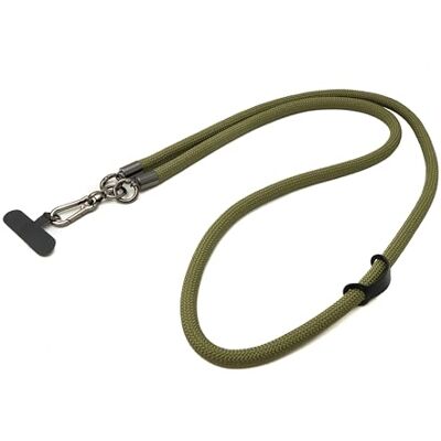 SYSTEM-S Schouderband, extra dik, voor smartphone hoes van nylon in groen SYSTEM-S Schouderband, extra dik, voor smartphone hoes van nylon in groen