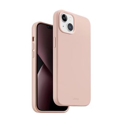 Uniq Lino iPhone 14 Plus Roze - Telefoonhoesje Uniq Lino iPhone 14 Plus Roze - Telefoonhoesje