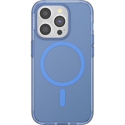 PopSockets iPhone 15 Pro-hoesje met MagSafe, telefoonhoesje voor iPhone 15 Pro, grip apart verkocht, compatibel met draadloos opladen blauw (Vermeer) Blue PopSockets iPhone 15 Pro-hoesje met MagSafe, telefoonhoesje voor iPhone 15 Pro, grip apart verkocht, compatibel met draadloos opladen blauw (Vermeer) Blue