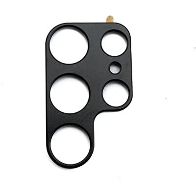 SYSTEM-S Camera bescherming lens cover aluminium voor Samsung Galaxy S22 Ultra Black SYSTEM-S Camera bescherming lens cover aluminium voor Samsung Galaxy S22 Ultra Black