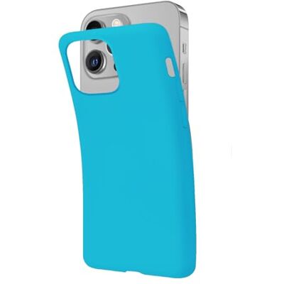 Ongebrandde iPhone 12 Pro Max Regenboog Blauw Hoes - Telefoonhoesje Ongebrandde iPhone 12 Pro Max Regenboog Blauw Hoes - Telefoonhoesje