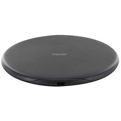Mooov Draadloze Oplader - 10W Snelladen - Zwart Mooov Draadloze Oplader - 10W Snelladen - Zwart