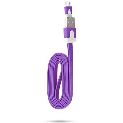Shot Case Oplaadkabel voor Huawei Y6 2019 USB/Micro-USB Noodle Universal (violet) Shot Case Oplaadkabel voor Huawei Y6 2019 USB/Micro-USB Noodle Universal (violet)