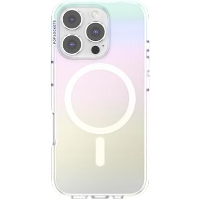 PopSockets iPhone 16 Pro-hoesje, compatibel met MagSafe, telefoonhoesje voor iPhone 16 Pro, compatibel met draadloos opladen, alleen hoesje, schattig glinsterend PopSockets iPhone 16 Pro-hoesje, compatibel met MagSafe, telefoonhoesje voor iPhone 16 Pro, compatibel met draadloos opladen, alleen hoesje, schattig glinsterend