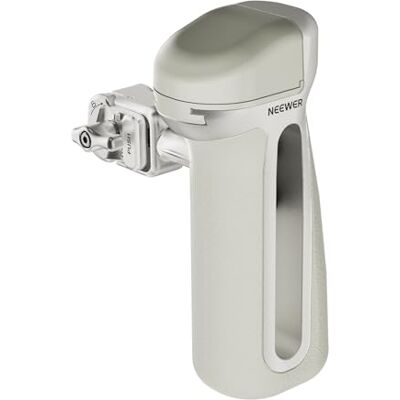 NEEWER Quick Release zijhandgreep met anti-off-koude schoen, 360° rotatie, antislip grip, compatibel met iPhone 17 Pro Max 16 S25 Ultra telefoonkooi-accessoires, PA148 (zilver) NEEWER Quick Release zijhandgreep met anti-off-koude schoen, 360° rotatie, antislip grip, compatibel met iPhone 17 Pro Max 16 S25 Ultra telefoonkooi-accessoires, PA148 (zilver)