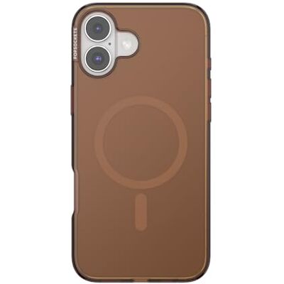PopSockets iPhone 16 Plus-hoesje, compatibel met MagSafe, telefoonhoesje voor iPhone 16 Plus, compatibel met draadloos opladen, alleen hoesje amber PopSockets iPhone 16 Plus-hoesje, compatibel met MagSafe, telefoonhoesje voor iPhone 16 Plus, compatibel met draadloos opladen, alleen hoesje amber