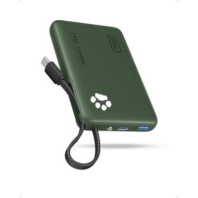 INIU 45 W powerbank, mini-formaat, 10.000 mAh, powerbank met geïntegreerde USB-C-kabel, snel opladen, externe mobiele telefoonbatterijen, USB C in & out, klein maar sterk, maar voor iPhone 17 16 15 INIU 45 W powerbank, mini-formaat, 10.000 mAh, powerbank met geïntegreerde USB-C-kabel, snel opladen, externe mobiele telefoonbatterijen, USB C in & out, klein maar sterk, maar voor iPhone 17 16 15