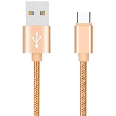 Shot Case Metalen kabel, nylon, type C, voor Samsung Galaxy Buds Smartphone Android oplader, 3 stuks Shot Case Metalen kabel, nylon, type C, voor Samsung Galaxy Buds Smartphone Android oplader, 3 stuks