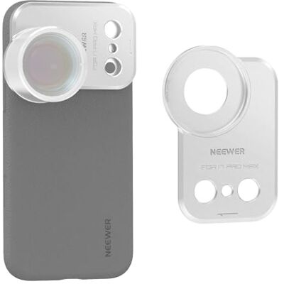 NEEWER 37mm filterlens-achterplaat alleen voor PA134-telefoonhoesje, snelkoppelingsvideorig voor mobiele fotografie, accessoires compatibel met iPhone 17 Pro Max Beastgrip, PA174 (zilver) NEEWER 37mm filterlens-achterplaat alleen voor PA134-telefoonhoesje, snelkoppelingsvideorig voor mobiele fotografie, accessoires compatibel met iPhone 17 Pro Max Beastgrip, PA174 (zilver)