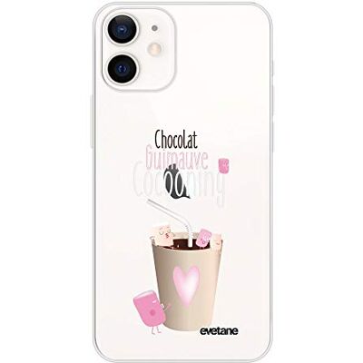 Evetane Cocooning beschermhoes voor iPhone 12 Mini, 5,4 inch Evetane Cocooning beschermhoes voor iPhone 12 Mini, 5,4 inch