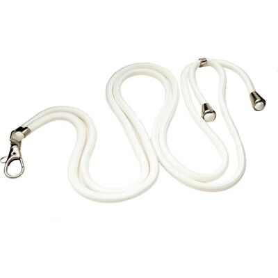 SYSTEM-S Schouderband Schouders Hals Lus voor Smartphone Hoes van Nylon in Wit SYSTEM-S Schouderband Schouders Hals Lus voor Smartphone Hoes van Nylon in Wit