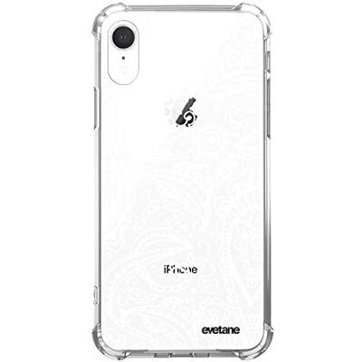Evetane Beschermhoes van siliconen, compatibel met iPhone XR – zachte en versterkte bescherming – schokbestendige hoeken – dun en transparant – bescherming tegen de achterkant – transparant Evetane Beschermhoes van siliconen, compatibel met iPhone XR – zachte en versterkte bescherming – schokbestendige hoeken – dun en transparant – bescherming tegen de achterkant – transparant