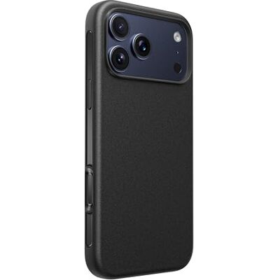 Belkin SheerForce Protect MagSafe compatible iPhone 17 Pro Max Hoesje, Dun, Krasbestendig, Antimicrobieel Magnetisch Beschermhoesje, Transparant, Schokbestendig Beschermend iPhone Hoesje Zwart Belkin SheerForce Protect MagSafe compatible iPhone 17 Pro Max Hoesje, Dun, Krasbestendig, Antimicrobieel Magnetisch Beschermhoesje, Transparant, Schokbestendig Beschermend iPhone Hoesje Zwart