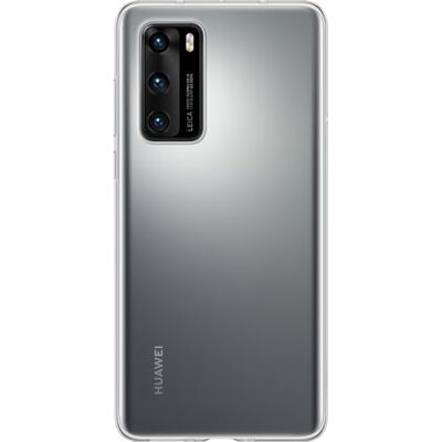 Huawei P40 Clear telefoonhoes, origineel accessoire, transparant Huawei P40 Clear telefoonhoes, origineel accessoire, transparant
