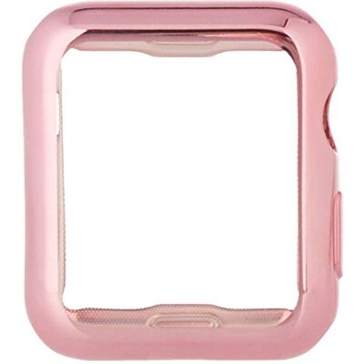Shot Case Siliconen beschermhoes 42 mm voor IWATCH Serie 4 Apple Bumper touchscreen (roze) Shot Case Siliconen beschermhoes 42 mm voor IWATCH Serie 4 Apple Bumper touchscreen (roze)
